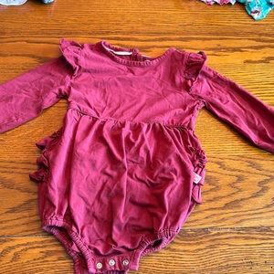 Ruffle Butts Long Sleeve Bubble 18-24 months